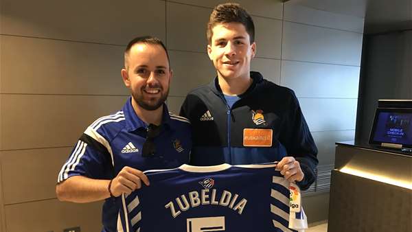 Maillot Extérieur Real Sociedad Zubeldia Maillot Extérieur Real Sociedad Zubeldia