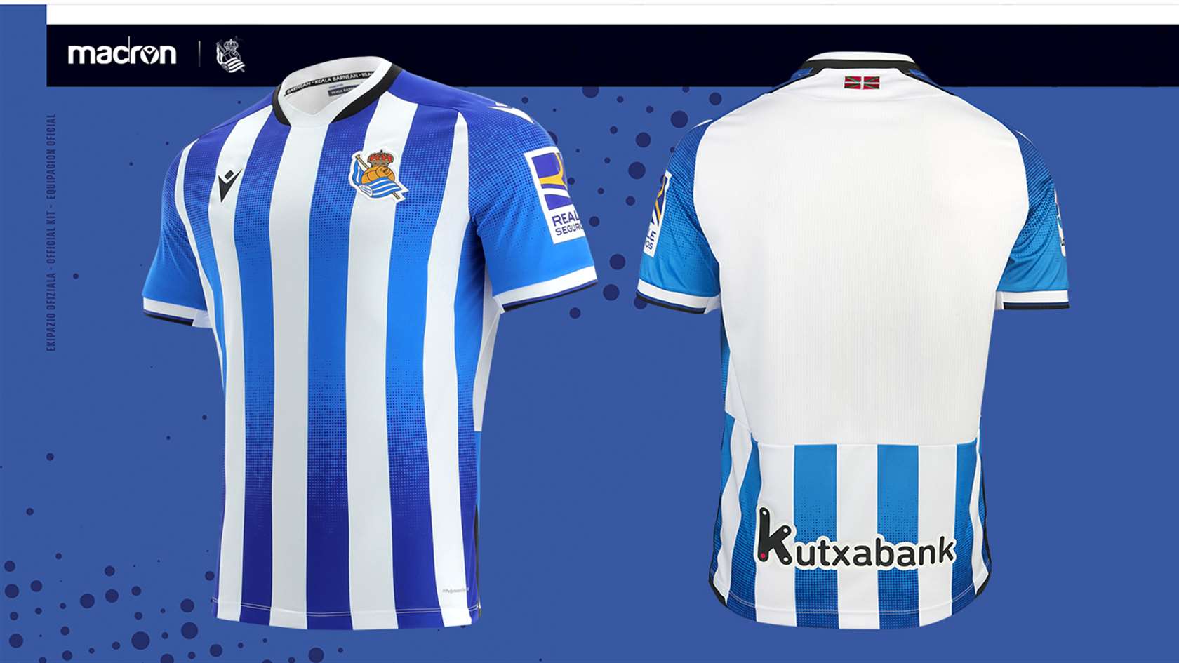 Camisa Oficial del Club Real Sociedad Kit